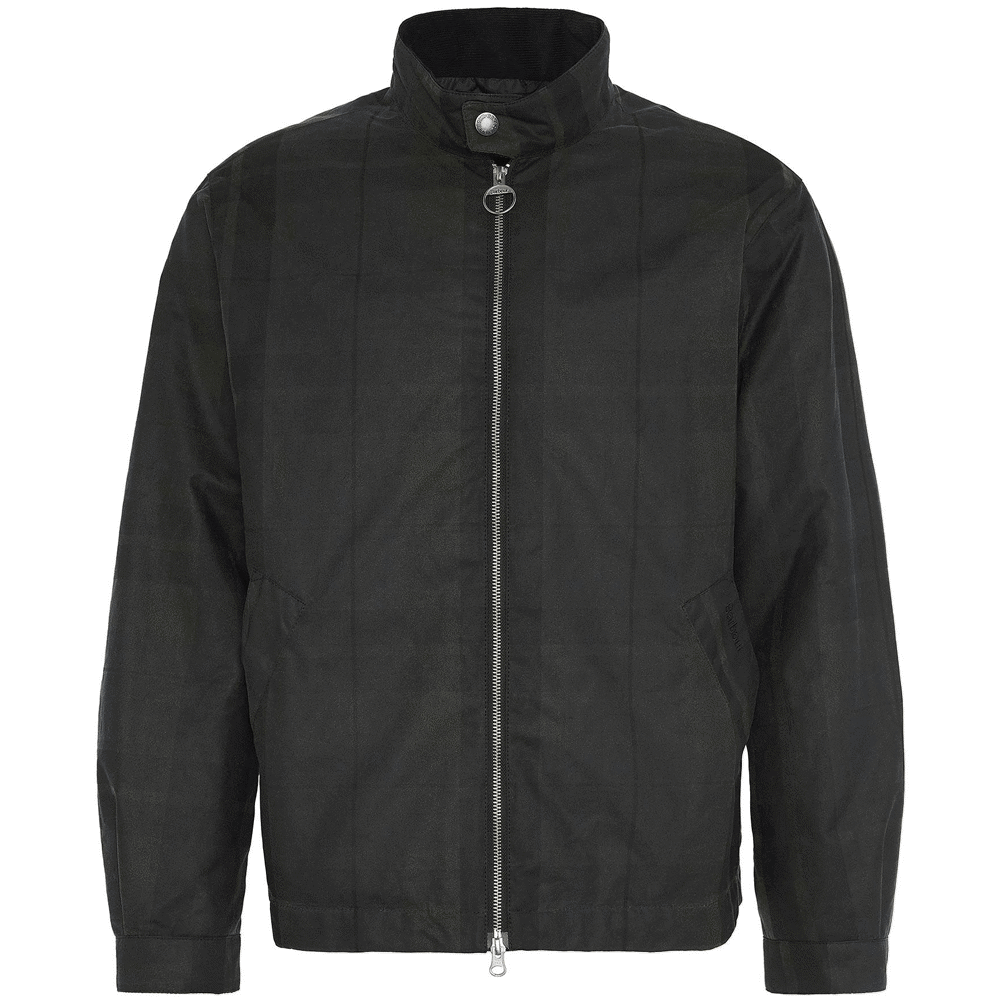 Barbour Harrington Check Wax Jacket